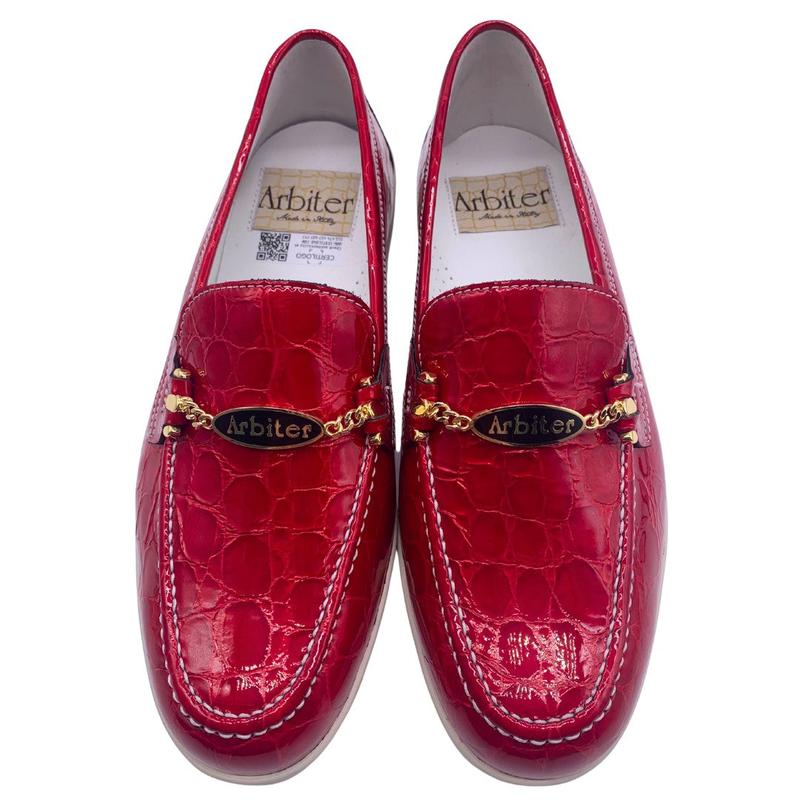 Arbiter Print Coco Shoes - Red