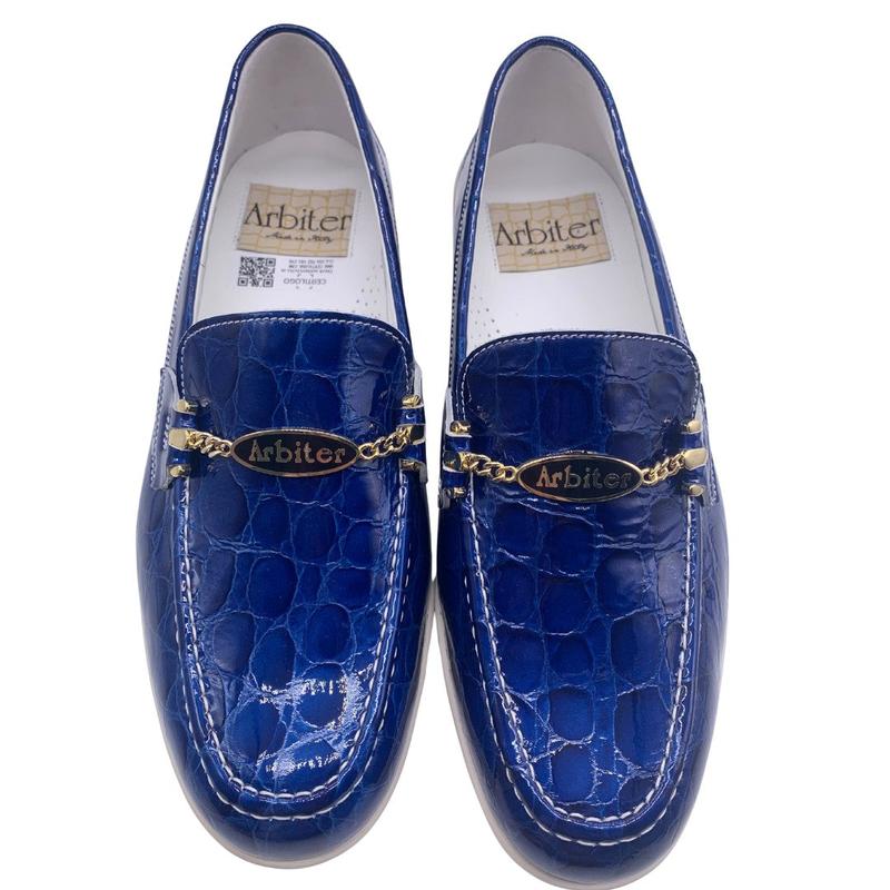 Arbiter Print Coco Shoes - Royal Blue