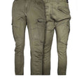 Balacotti Technical Denim Cargo Jeans - Olive