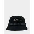 Ben Sherman Bear Embossed Bucket Hat - Black