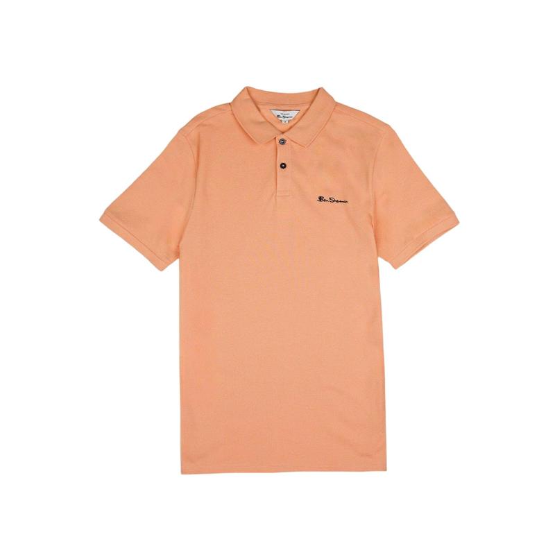 Ben Sherman Ben Polo S/S - Coral Sand