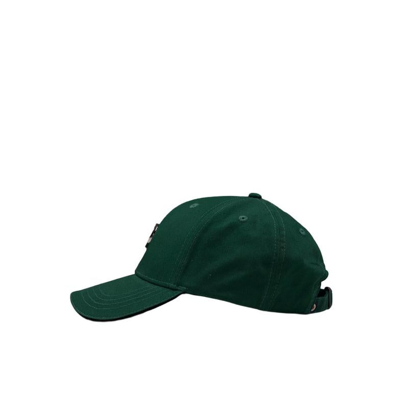 Ben Sherman Metal Targy Badge Cap - Forest Green - View 2