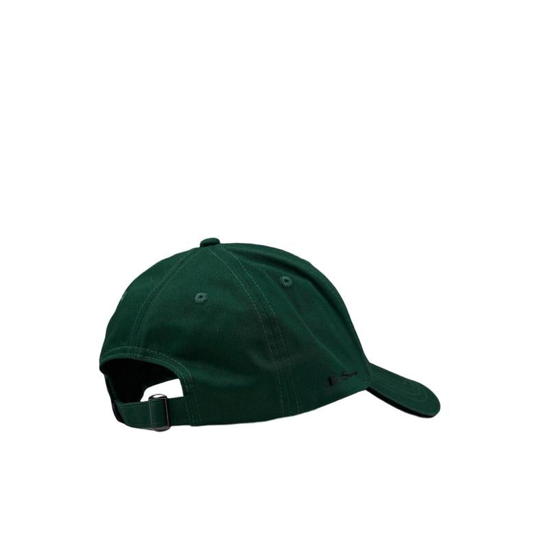 Ben Sherman Metal Targy Badge Cap - Forest Green - View 3