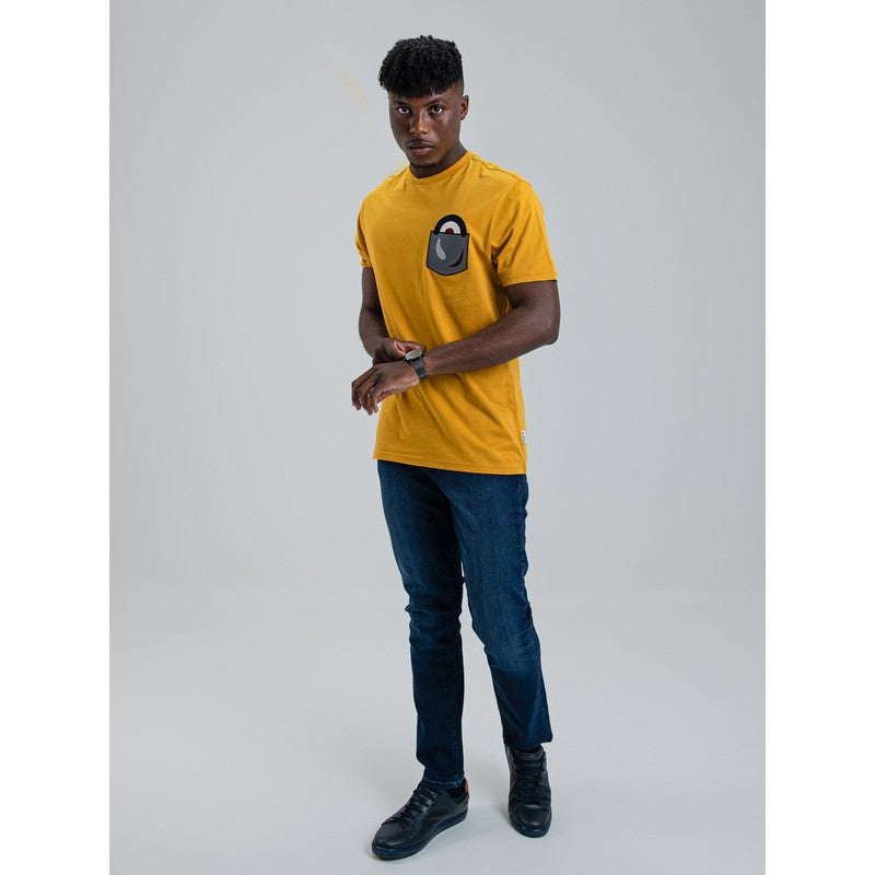 Ben Sherman - Chest Target On Pocket Embroidery Tee Shirt Dijon