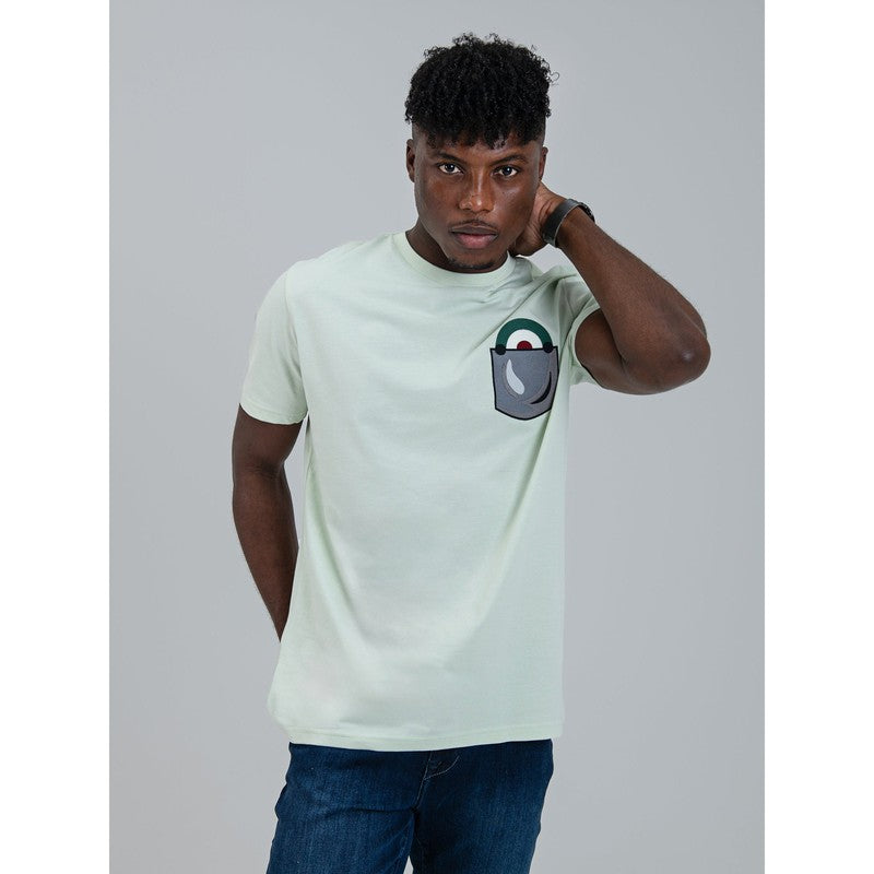 Ben Sherman - Chest Target On Pocket Embroidery Tee Shirt Pistachio