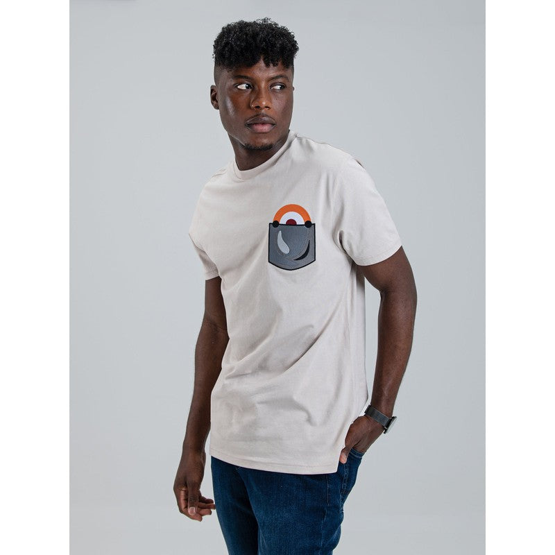 Ben Sherman - Chest Target On Pocket Embroidery Tee Shirt Plaster