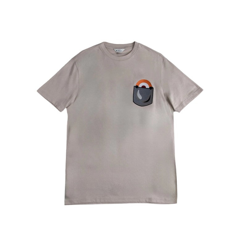 Ben Sherman - Chest Target On Pocket Embroidery Tee Shirt Plaster