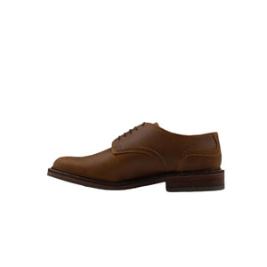Ben Sherman CM1A Plain Derby Shoe - Tan - View 3