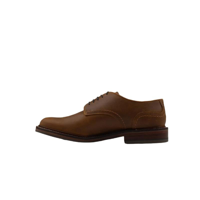 Ben Sherman CM1A Plain Derby Shoe - Tan - View 3