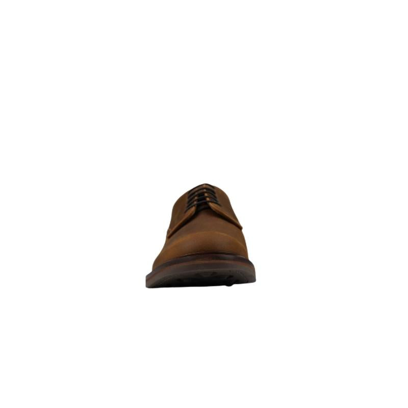 Ben Sherman CM1A Plain Derby Shoe - Tan - View 4
