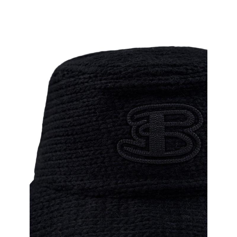 Ben Sherman Crochet Knit Hat - Black
