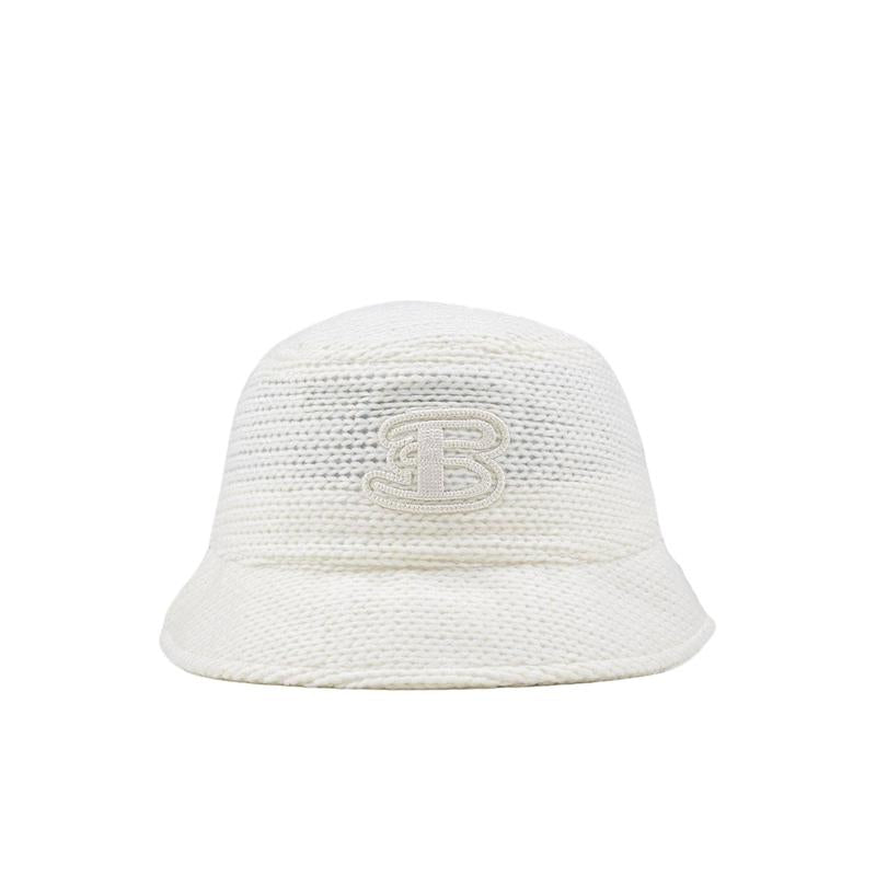 Ben Sherman Crochet Knit Hat - Off White