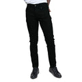 Ben Sherman - DENWX2003 Wax Leather Coated Denim Jeans Black