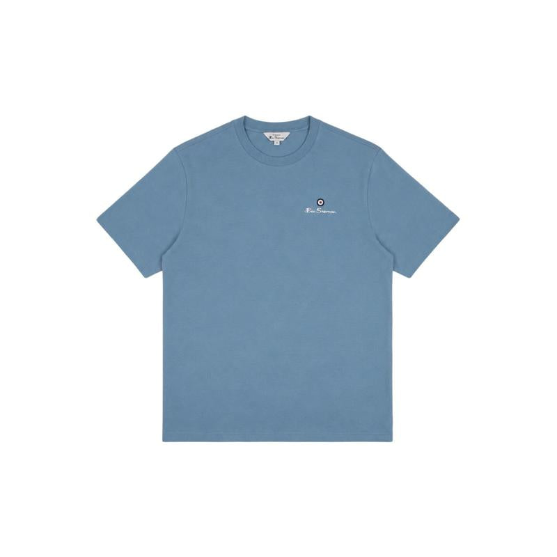 Ben Sherman R/N Basic Tee - Cassidy Blue