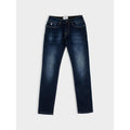 Ben Sherman Enzyme Wash Denim Slim Fit - Dark Blue
