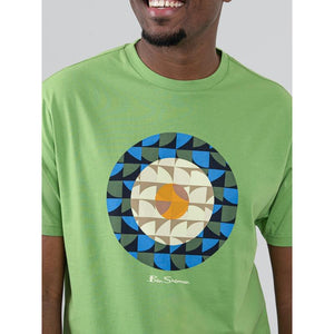 Ben Sherman Geo Target T-shirt - Piquant Green