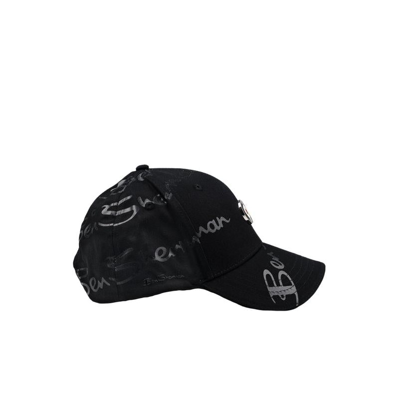 Ben Sherman George Plastisol Cap - Black
