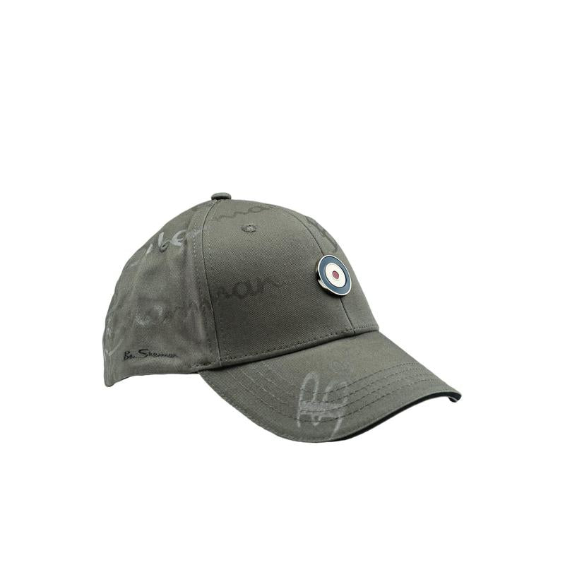 Ben Sherman George Plastisol Cap - Olive