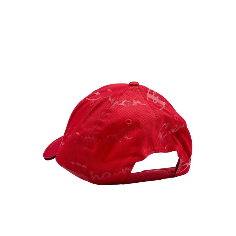 Ben Sherman George Plastisol Cap - Red