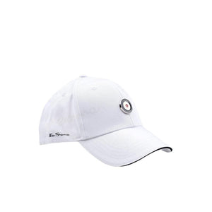 Ben Sherman George Plastisol Cap - White
