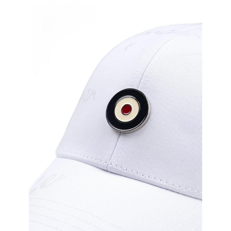 Ben Sherman George Plastisol Cap - White