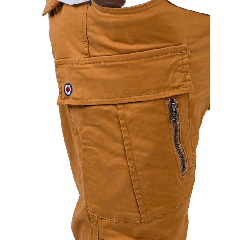 Ben Sherman Mens Cargo Pants - Camel