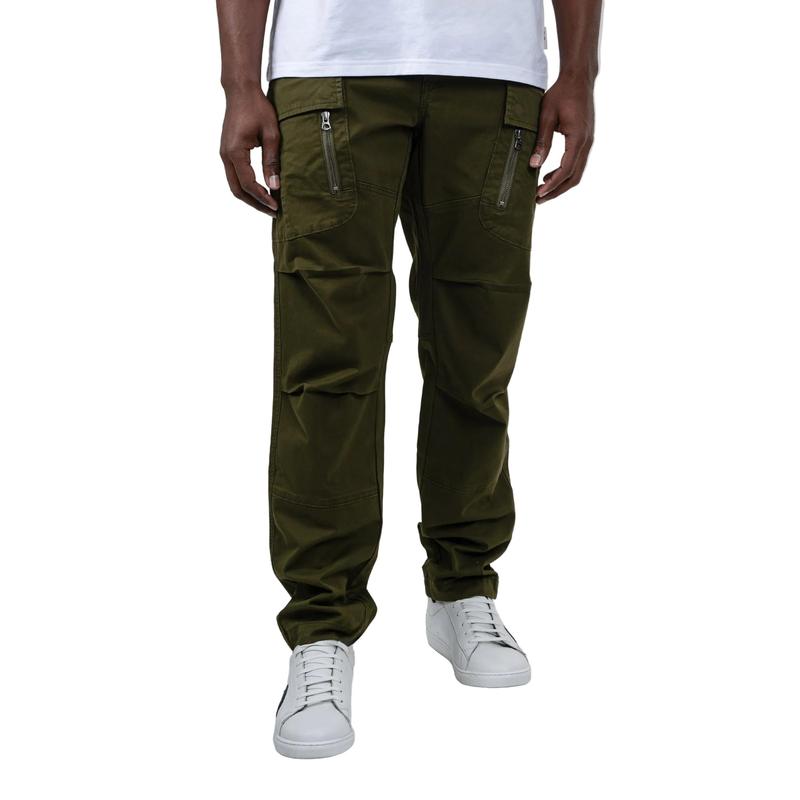 Ben Sherman Mens Cargo Pants - Olive