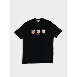 Ben Sherman Mens Happy Bears Tee Shirt - Black