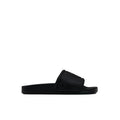Ben Sherman Mens Shoes Target Embossed Slides - Black