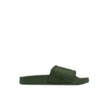 Ben Sherman Mens Shoes Target Embossed Slides - Olive