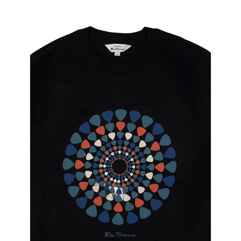 Ben Sherman Plectrum Target Tee Shirt - Black