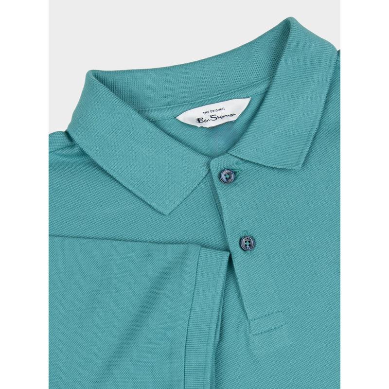 Ben Sherman Polo Mens T-Shirt - Aqua Teal