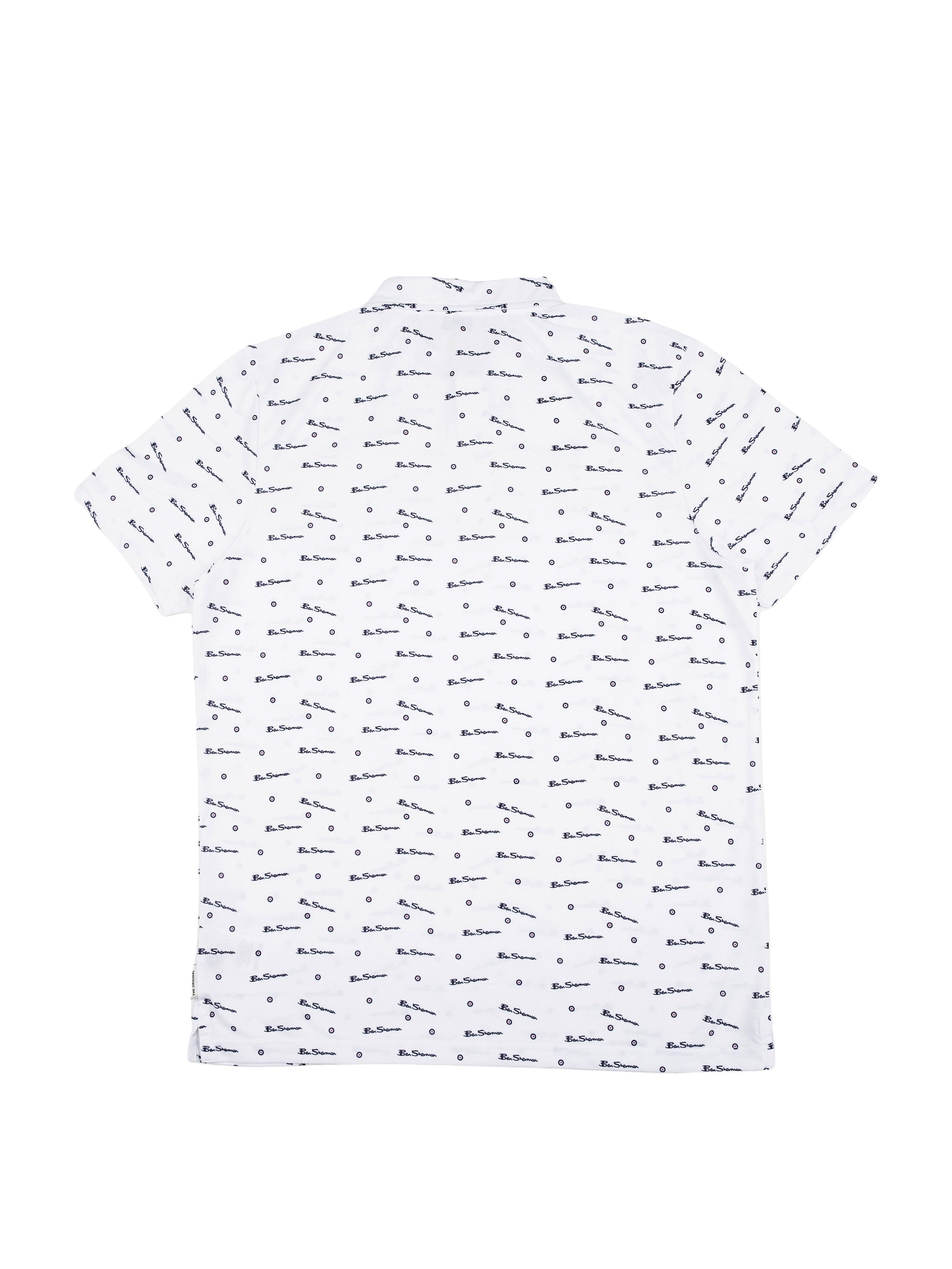 Ben Sherman Polo Shirt Mens BSPOL001 - White