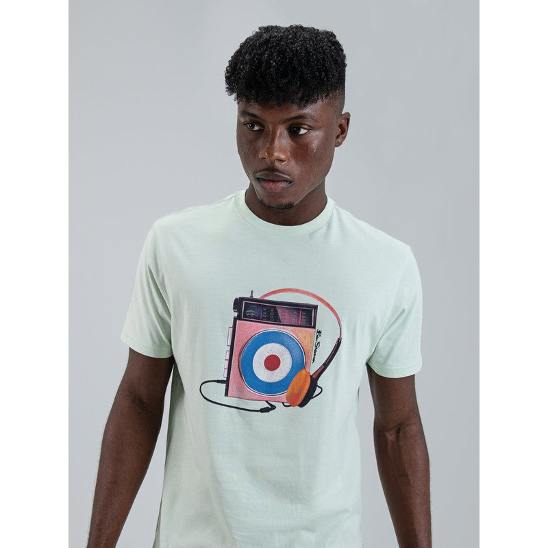 Ben Sherman - Portable Radio Tee Shirt White