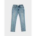 Ben Sherman Slim Fit Sand Wash Denim - Mid Blue