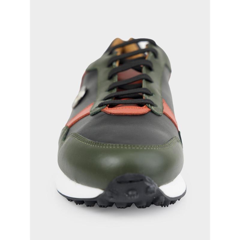 Ben Sherman Sneaker Mens BSFW2305 - Olive Black Coral