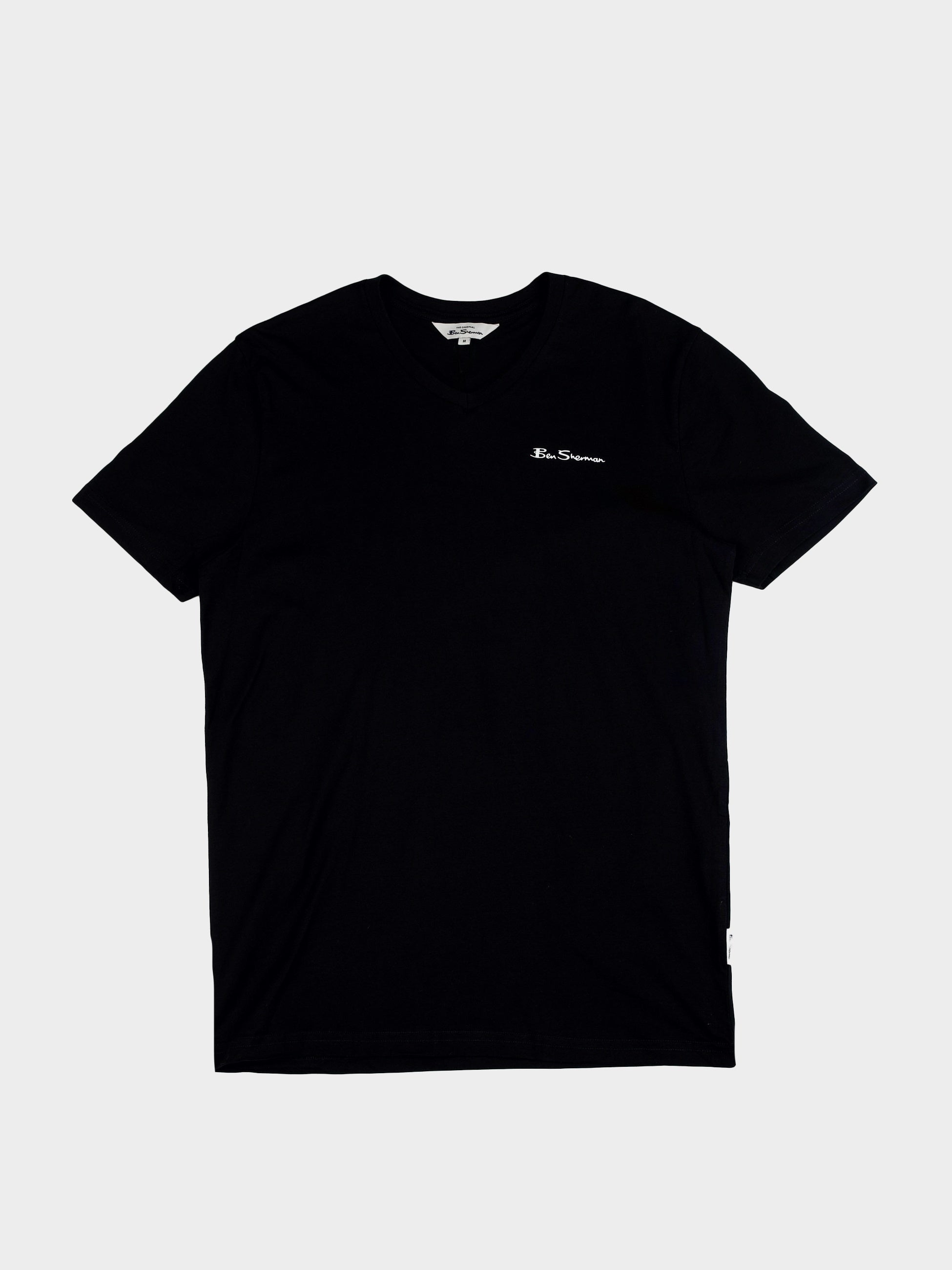 Ben Sherman T-Shirt Mens ECN005 - Black