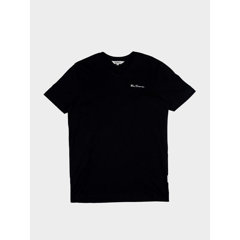 Ben Sherman T-Shirt Mens ECN005 - Black