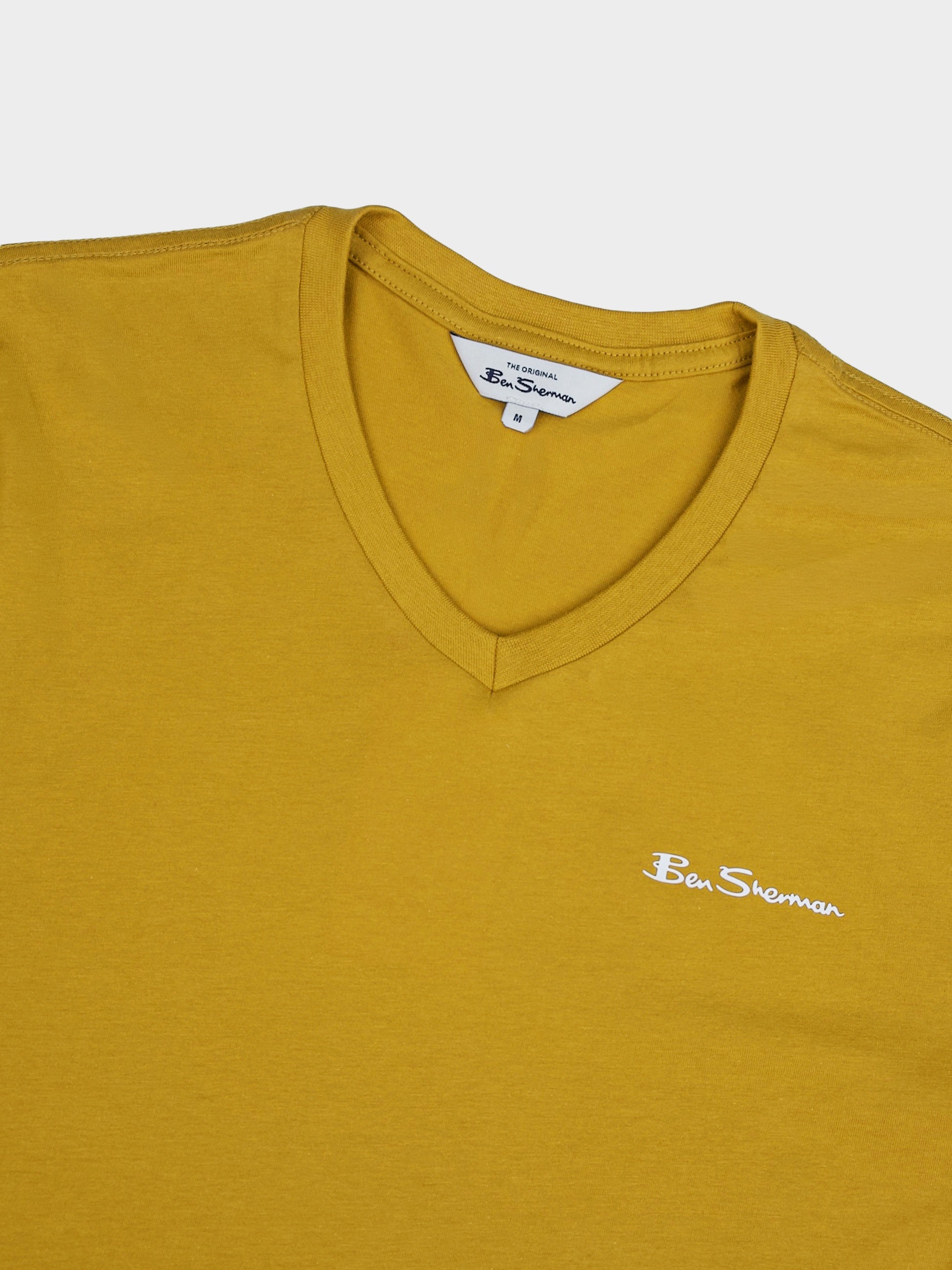 Ben Sherman T-Shirt Mens ECN005 - Dijon