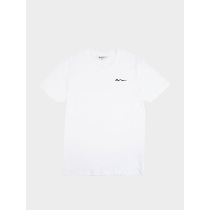 Ben Sherman T-Shirt Mens ECN005 - White