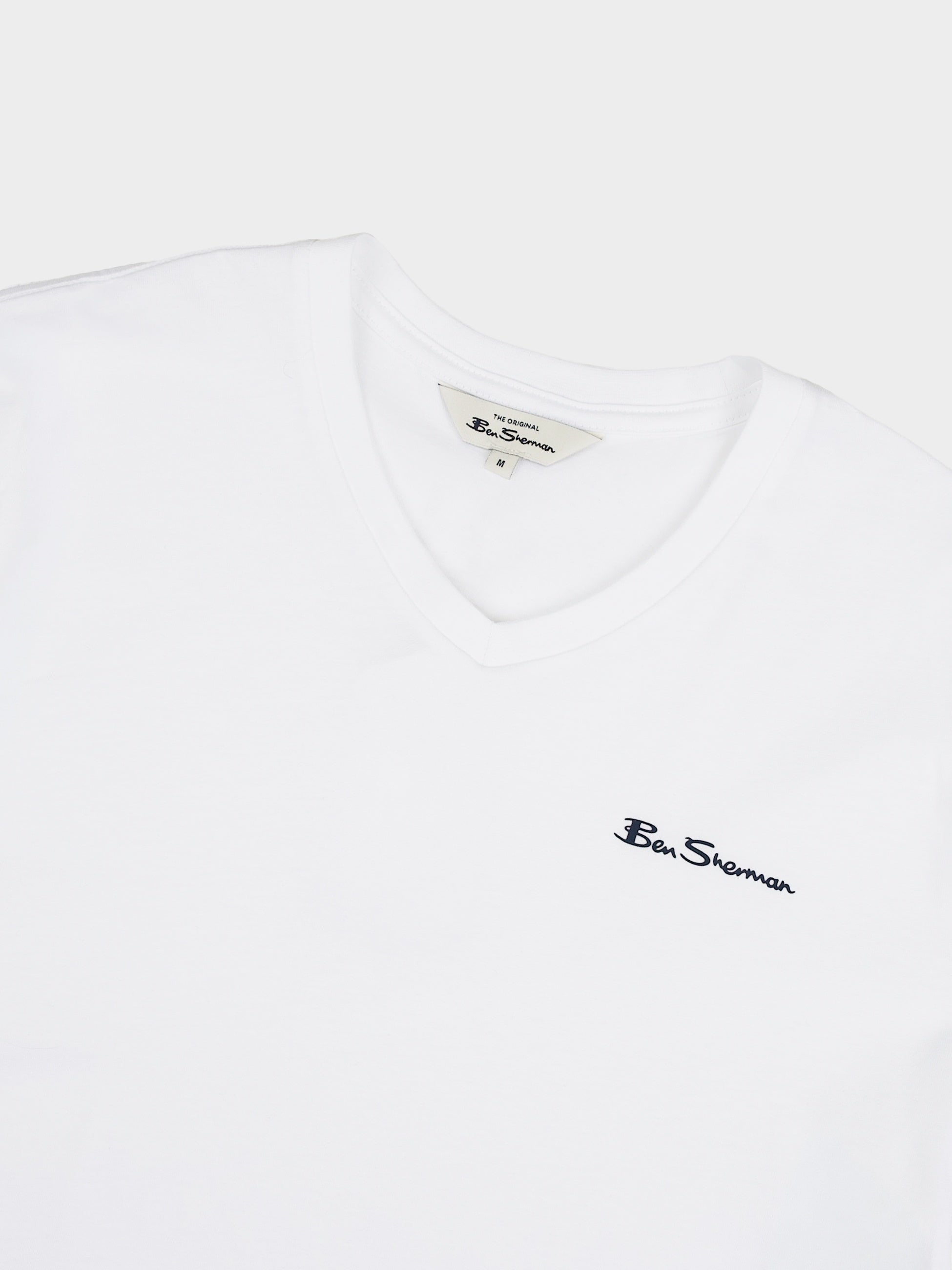 Ben Sherman T-Shirt Mens ECN005 - White