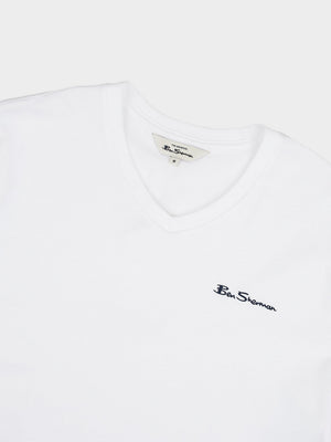 Ben Sherman T-Shirt Mens ECN005 - White