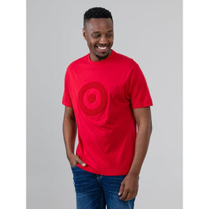 Ben Sherman Target Towelling Applique Tee - Red