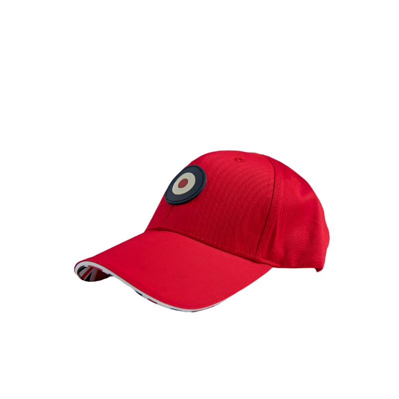 Ben Sherman Targy Mens Cap Casual - Red-BSHEAD042