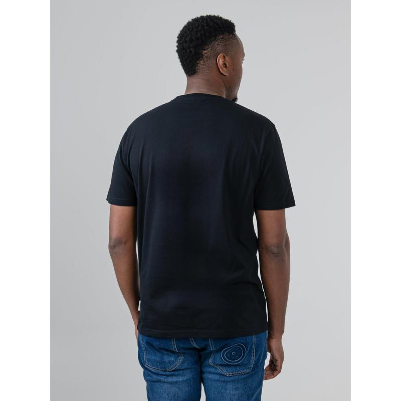 Ben Sherman Trio Bears Embossed Tee Shirt - Black