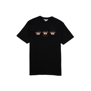 Ben Sherman Brit Trio Bulldog T-Shirt - Black