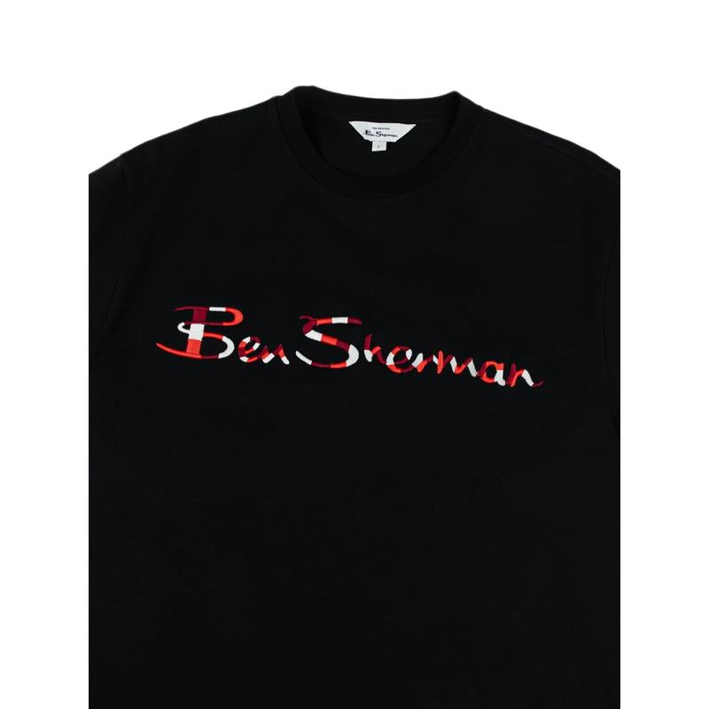 Ben Sherman Bs Emb T-Shirt - Black - View 6