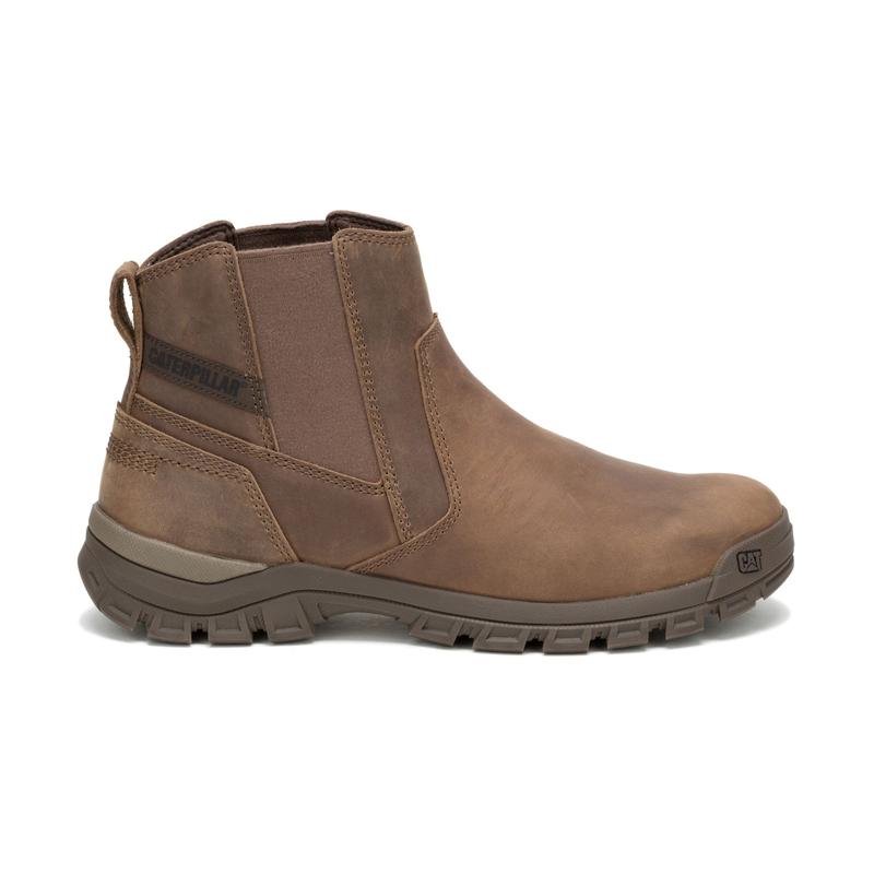 Caterpillar Threshold Chelsea Mens Boots - Wild Mushroom