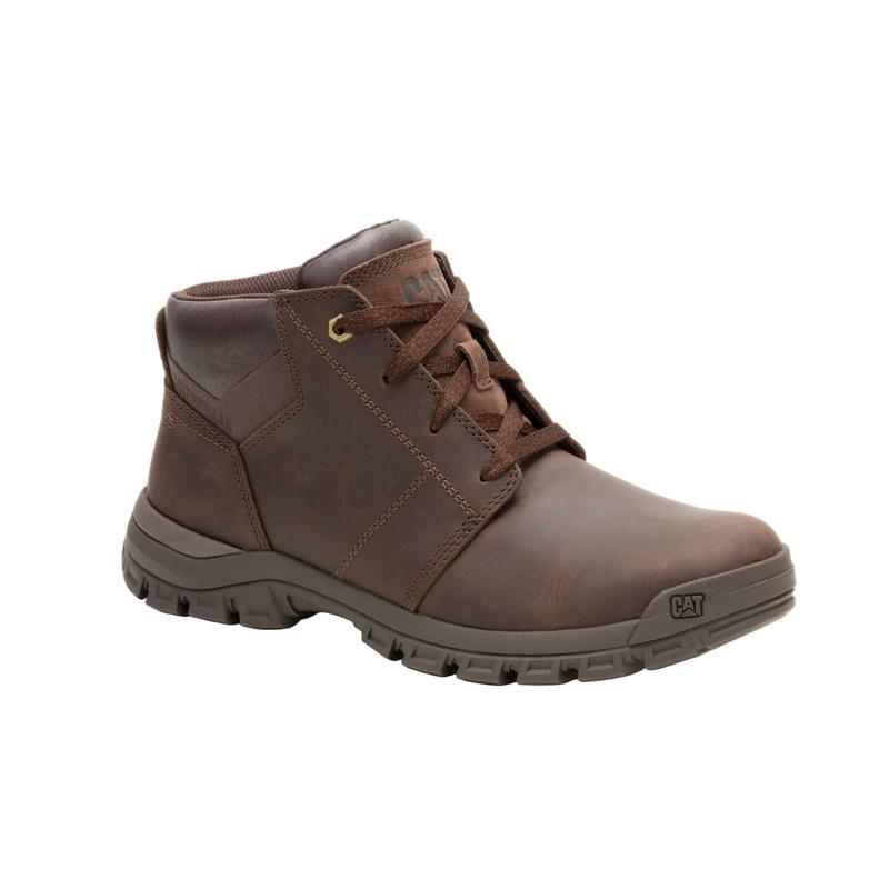 Caterpillar Threshold Chukka Mens Boots - Dark Brown