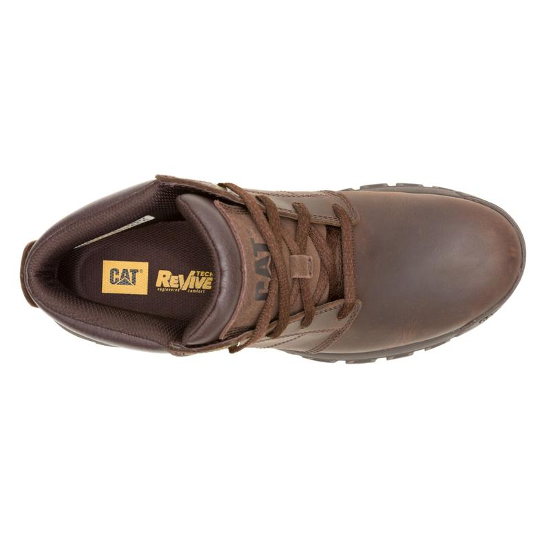 Caterpillar Threshold Chukka Mens Boots - Dark Brown